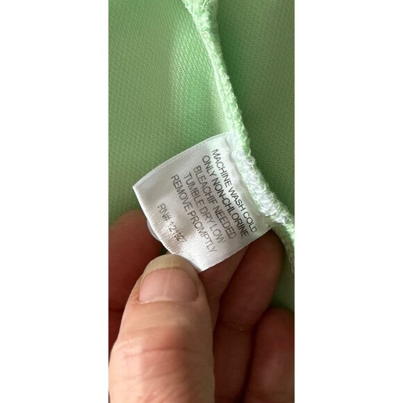 Johnnie-O Golf Polo Shirts Light Green Short Sleeve Size Med - Picture 6 of 6